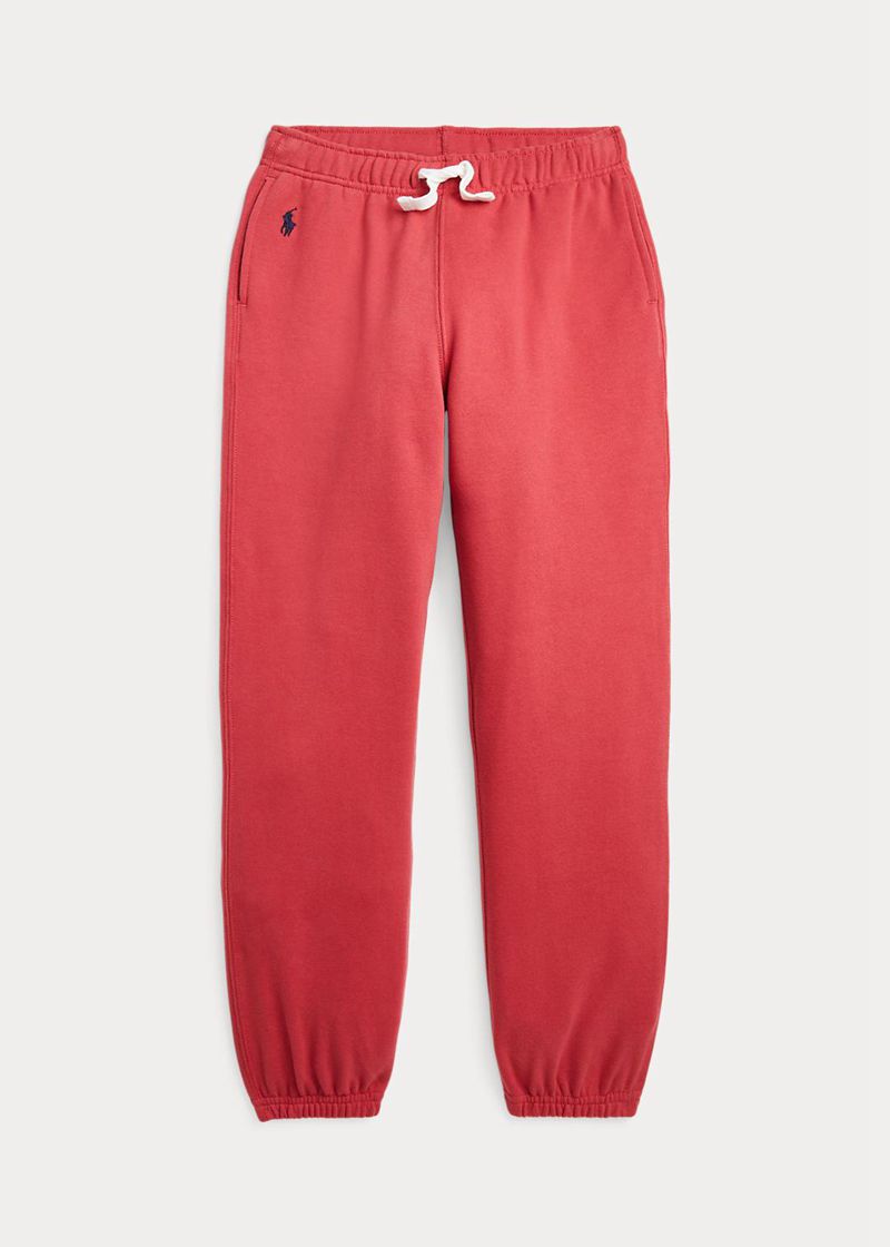 Pantalones Ralph Lauren Niña 7-14 Años De Lana Jogger Chile Rojas HYQZO-3160